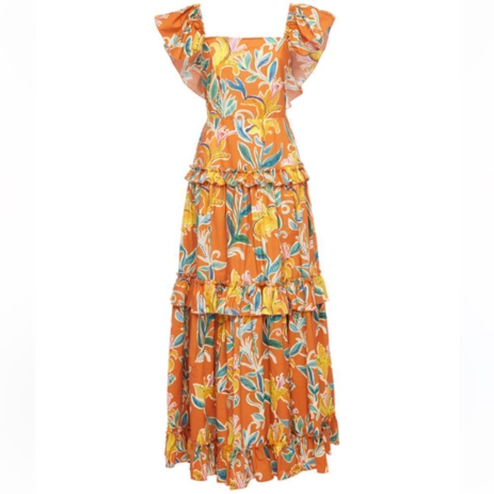 NWT La Double J Scarlett Dress Lily in Popeline Cotton Small - Picture 9 of 16